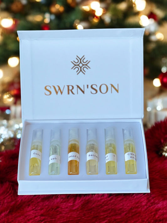 Six 6 TESTER KIT FROM HOUSE OF SWRNSON  (SIX SIMPLE KIT) 4 MEN 2 WOMEN