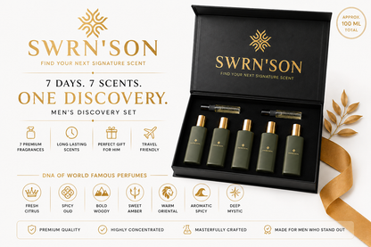 SWRN'SON Men's + Women's Discovery Set — 7 Days. 7 Scents. One Box .
