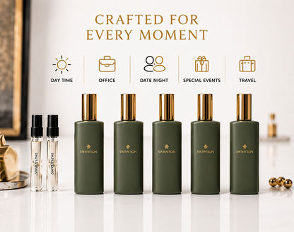 SWRN'SON Men's + Women's Discovery Set — 7 Days. 7 Scents. One Box .
