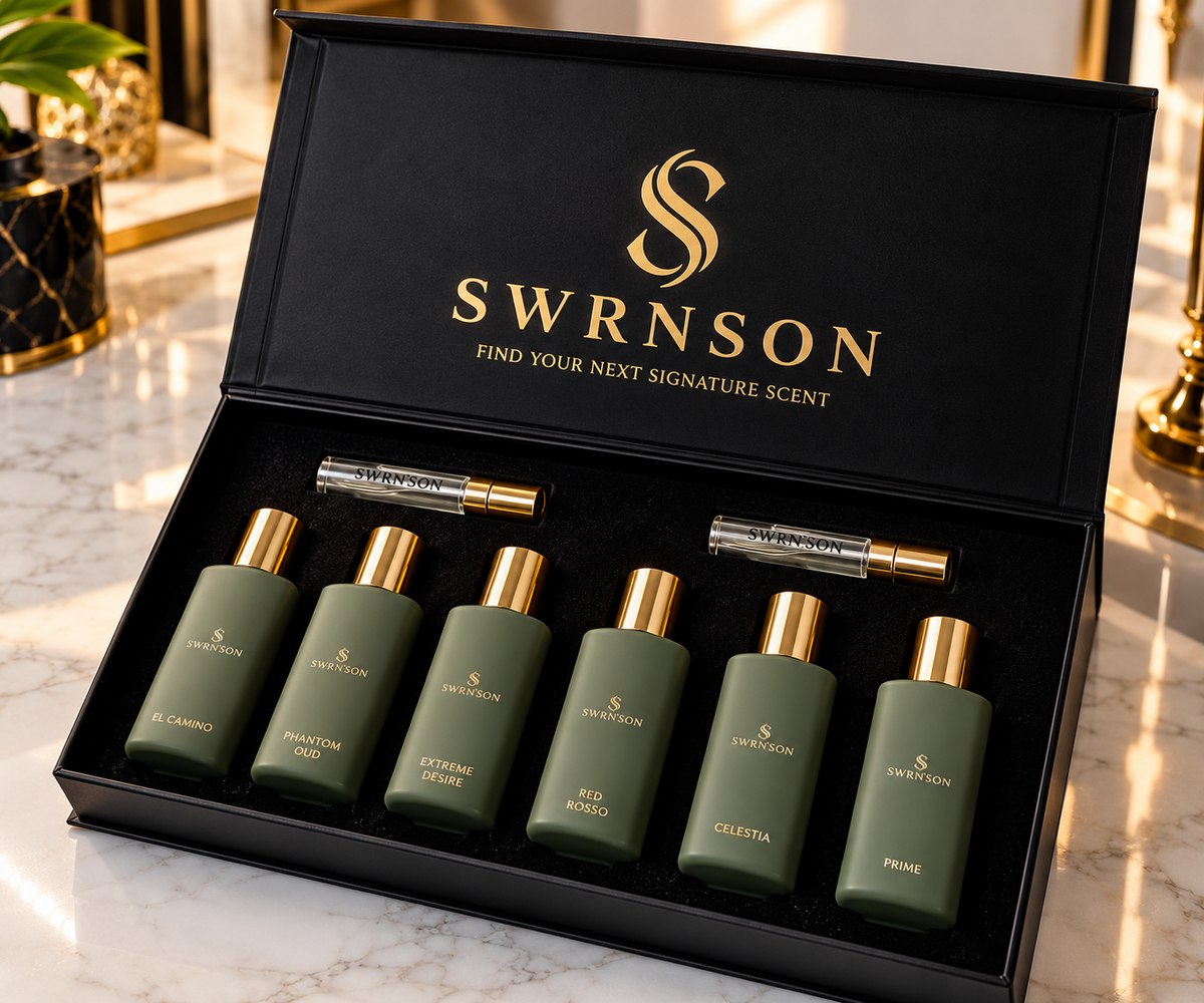 SWRN'SON DISCOVERY SET— 7 Days. 8 Scents.
