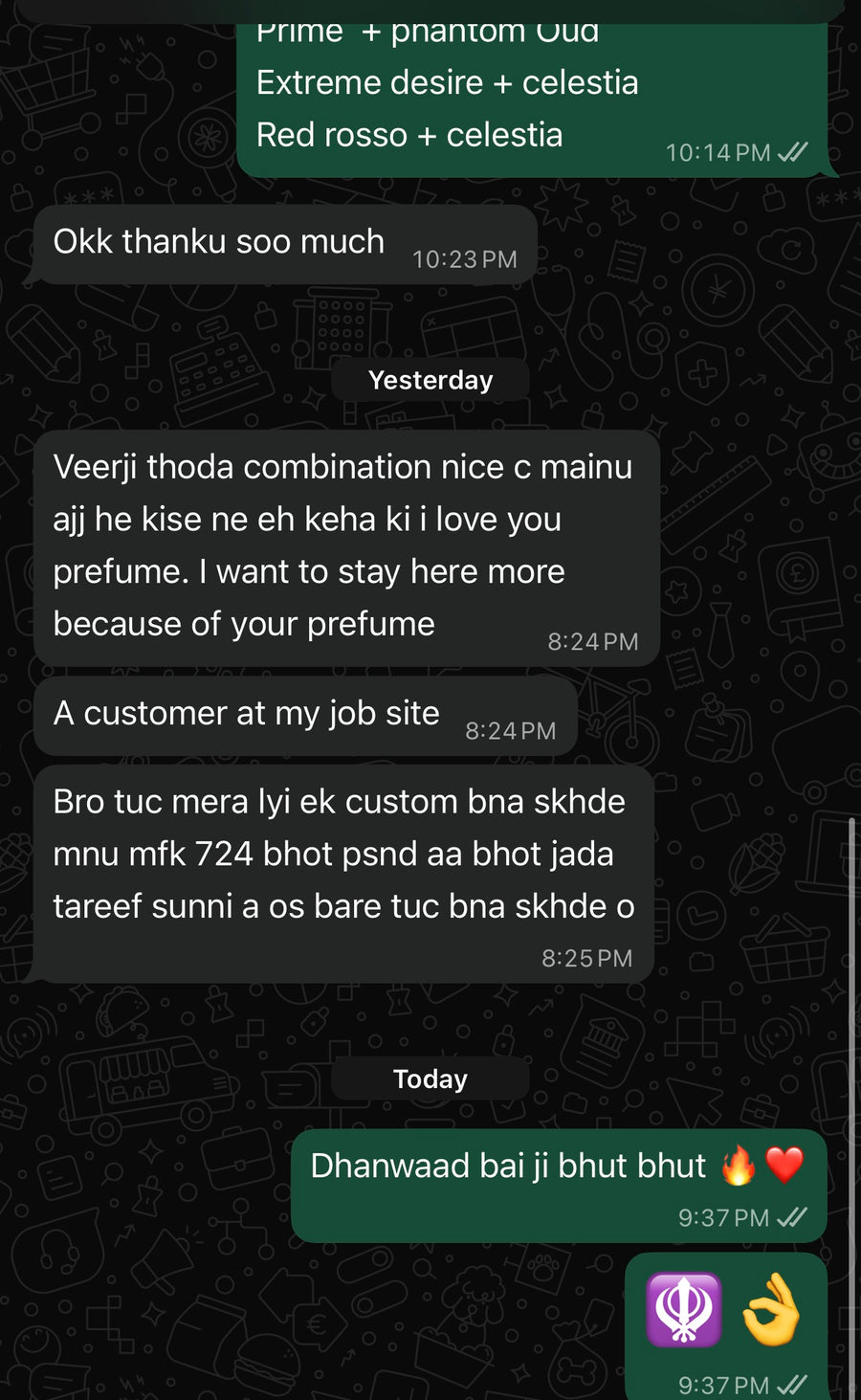 Customer review