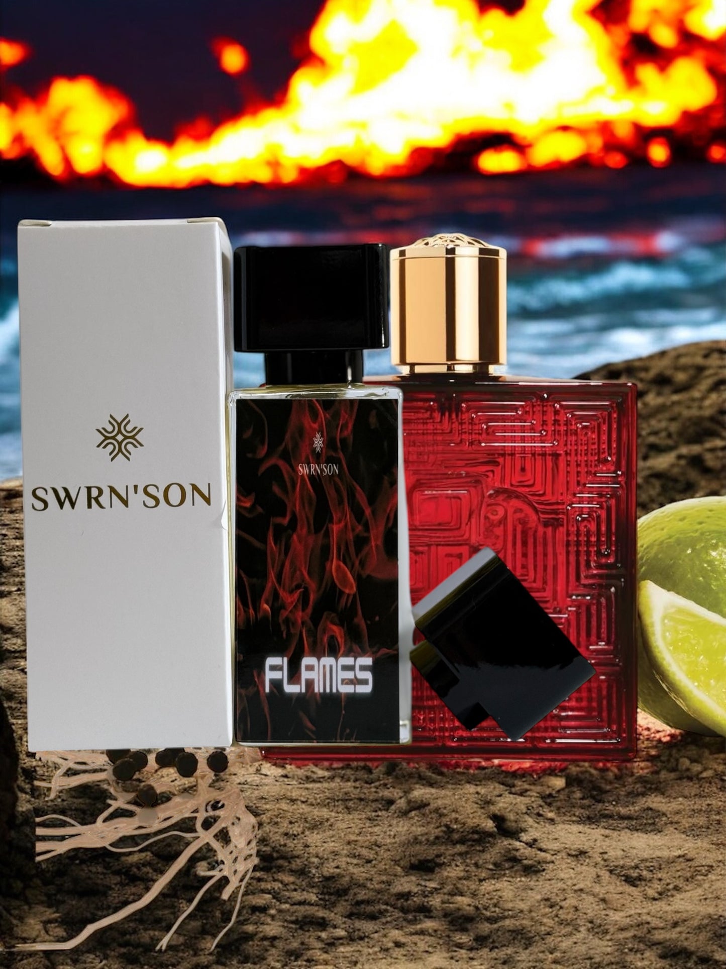 Versace flame from the house of SWRNSON